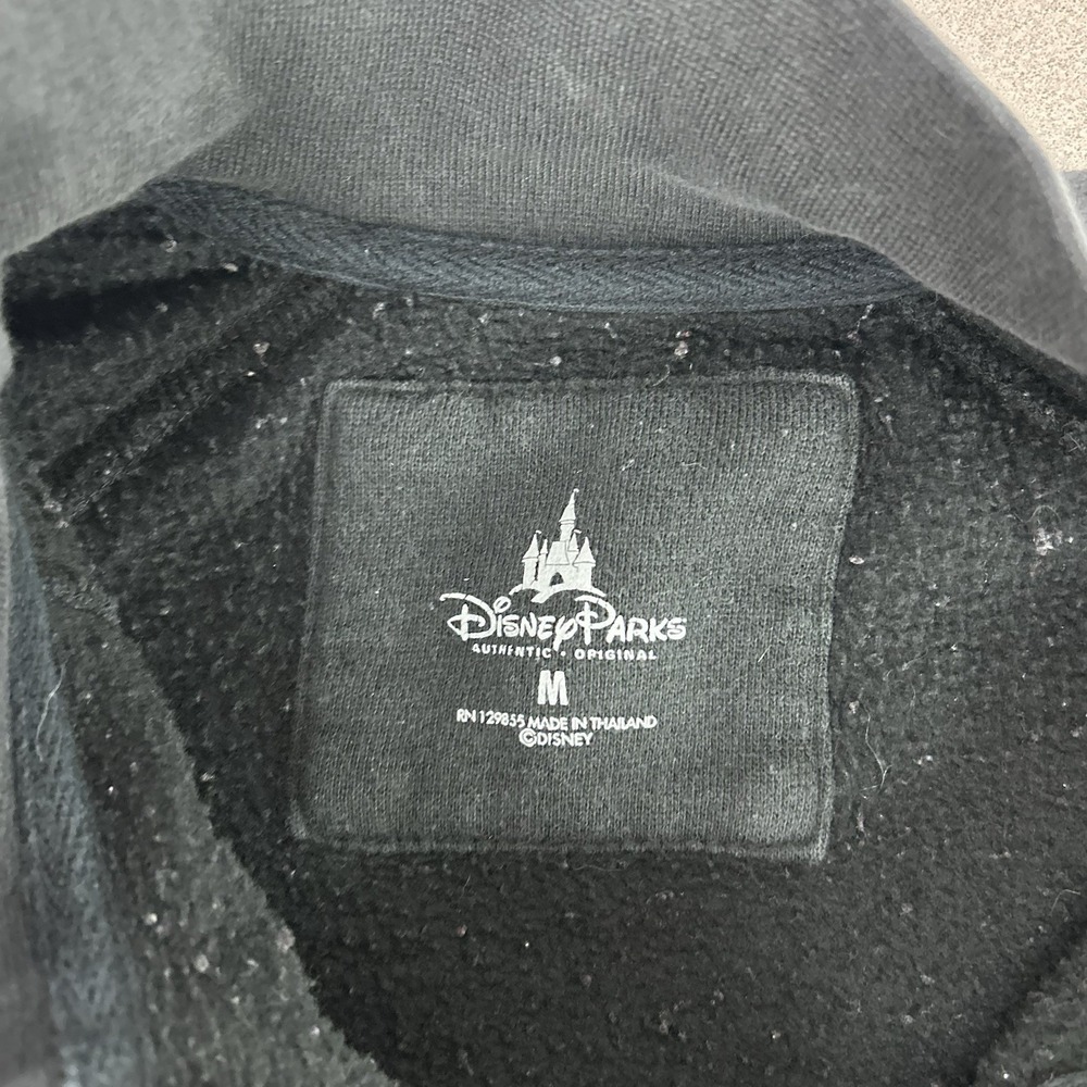Walt Disney World Parks Women's Zip Up Sweater Black‎ Mickey Size Medium 2012 - Picture 3 of 9